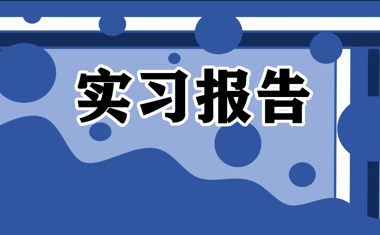 物流专业实习总结报告